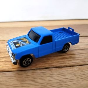 Road Champs 1980s Diecast S-8635 Blue Ford Pickup "Promotion Design" 1:64 Scale
